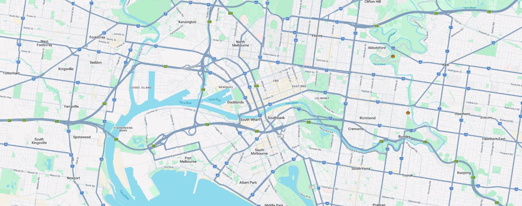 Live fleet map